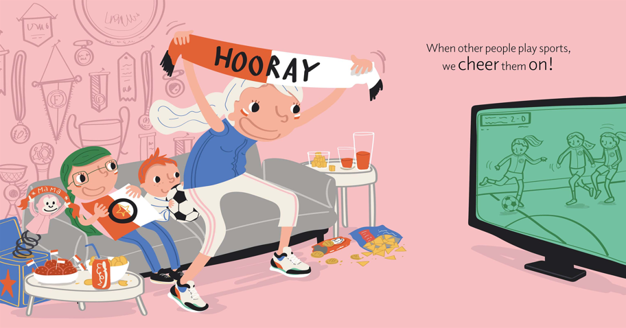My Mom Loves Sports! — Clavis Publishing | We Make Children's